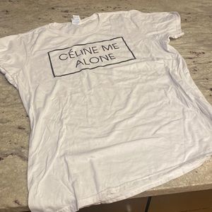 Celine Me Alone Never Worn T Shirt